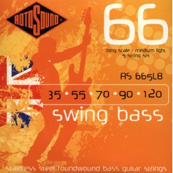 Струни за електрическа бас китара ROTOSOUND - Модел RS665LB      